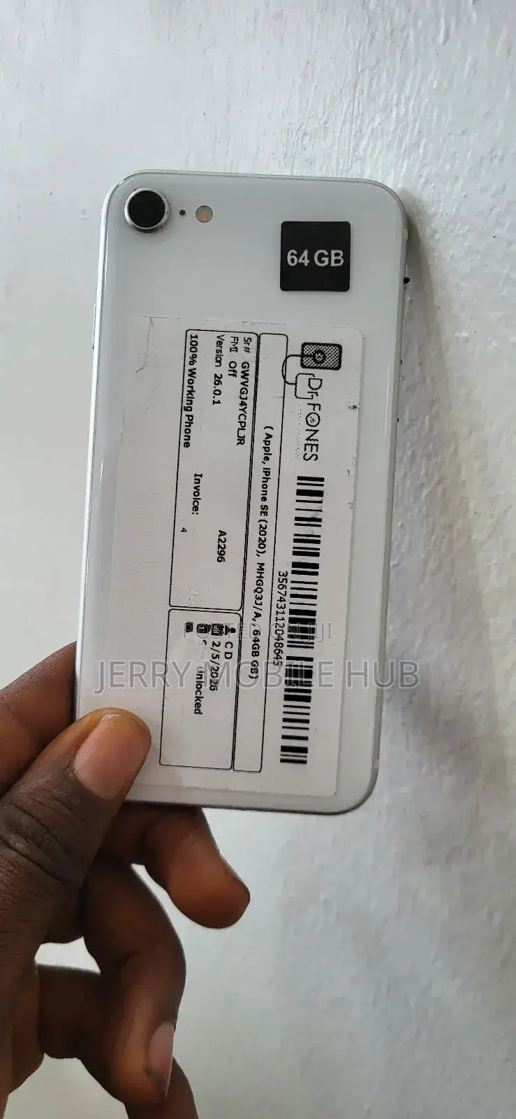 Apple iPhone SE (2020) 64 GB White