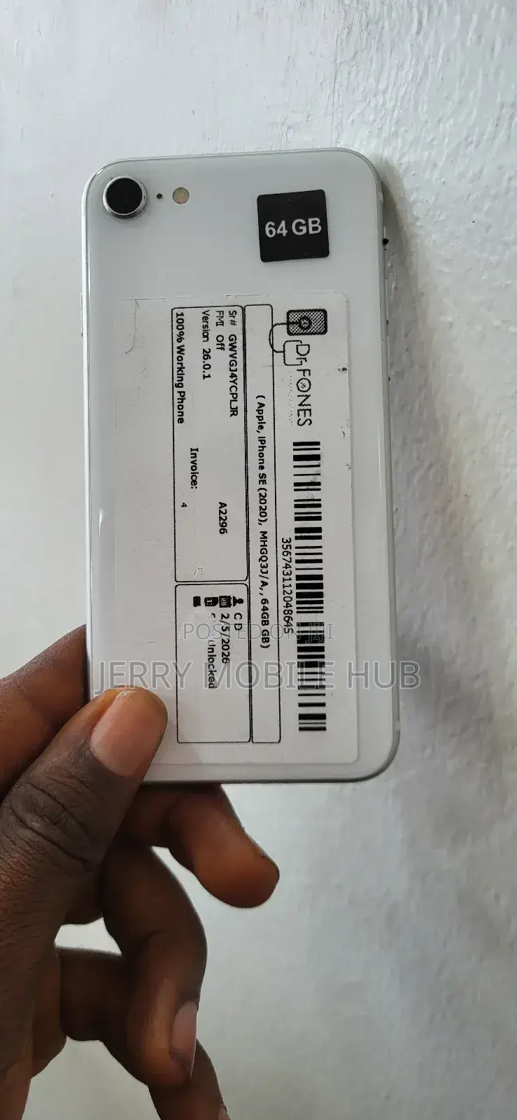 Apple iPhone SE (2020) 64 GB White