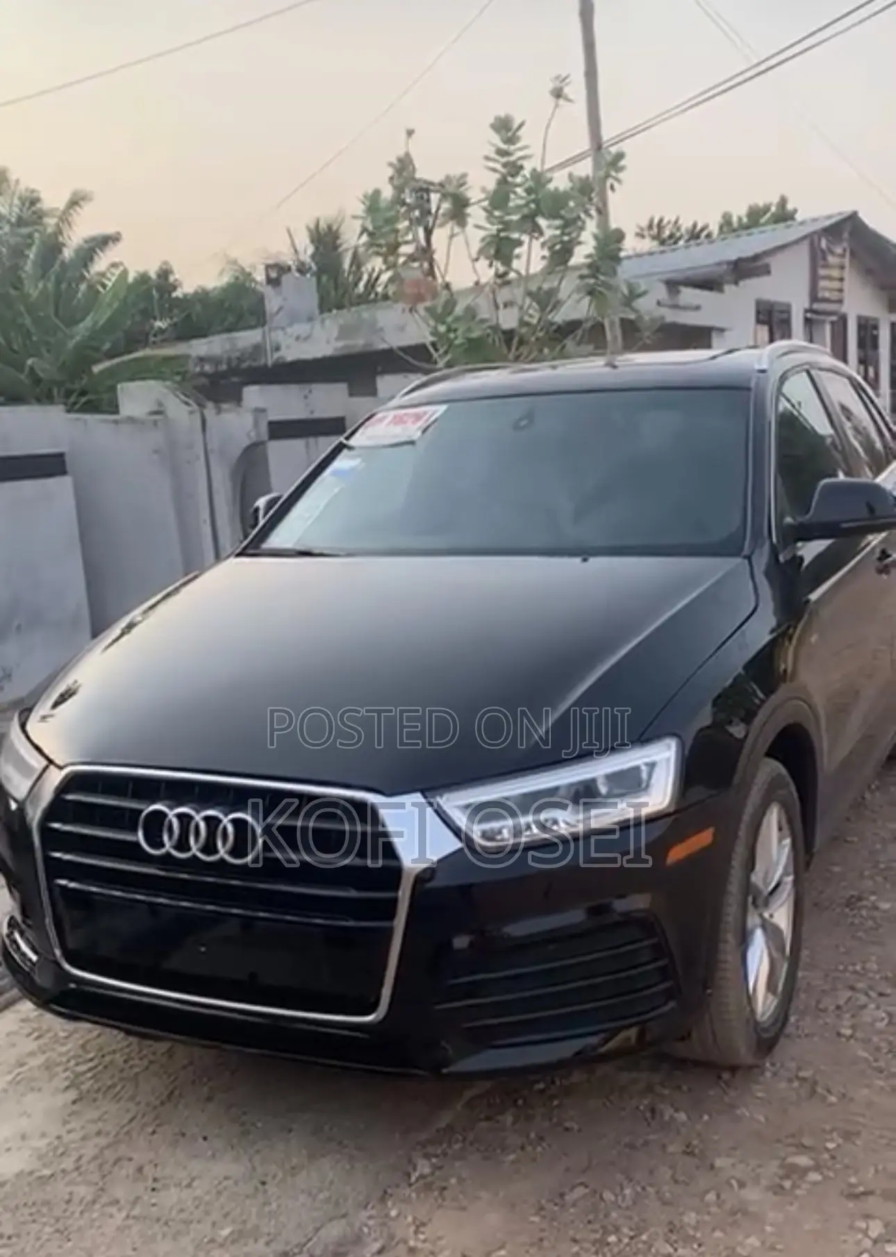 Audi Q3 2018 Matt Black