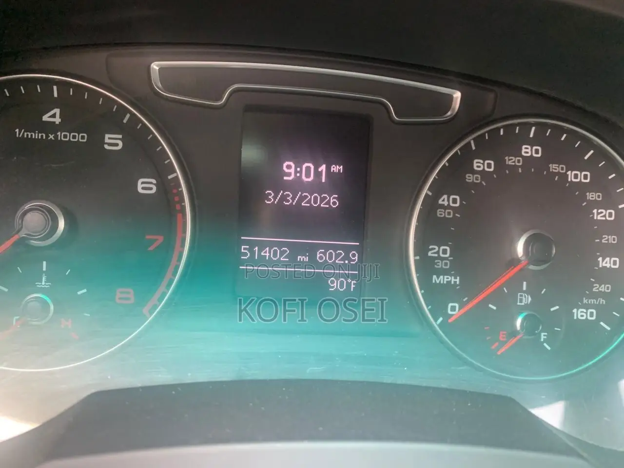 Audi Q3 2018 Matt Black