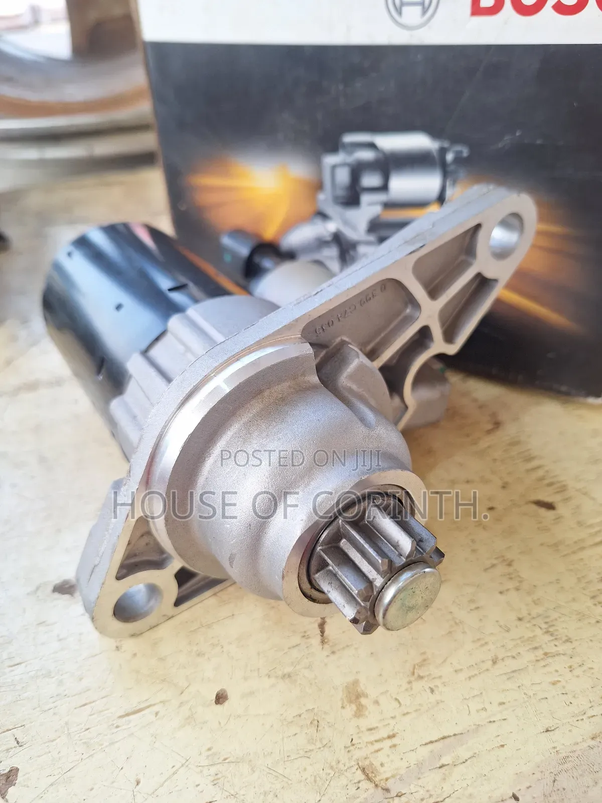 Starter Motor, Bosch - Vw, Audi, Skoda, Seat (1.2i, 1.4i, 1.6i, 2.0i)