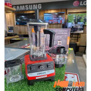 Haley (Hy-2713) 3 Jars Blender 5500w 15 Speed Red