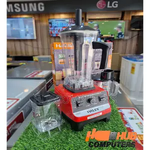 Haley (Hy-2713) 3 Jars Blender 5500w 15 Speed Red