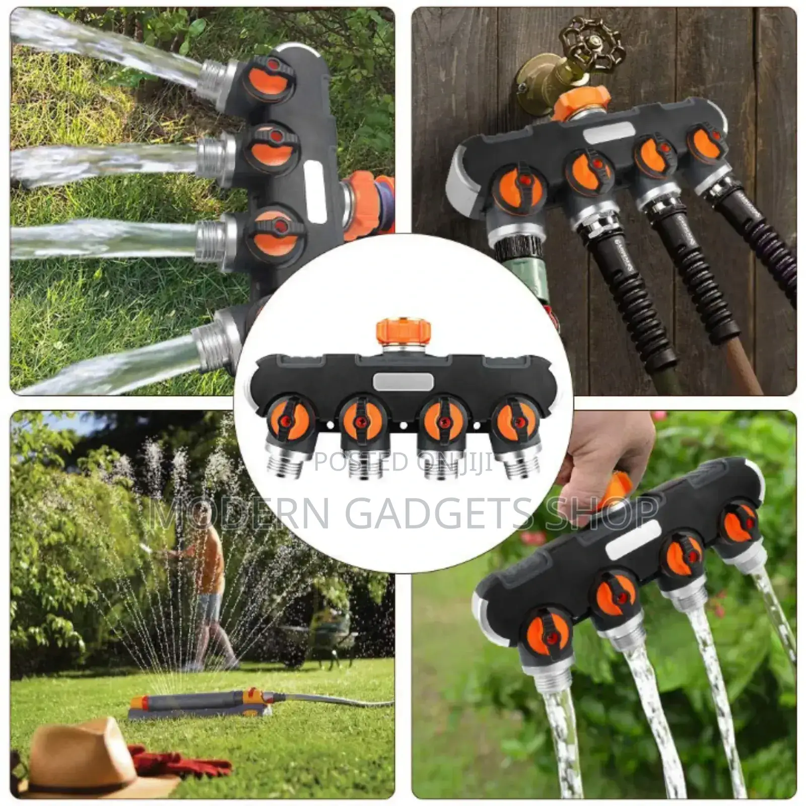 4 Way Garden Hose Connectors