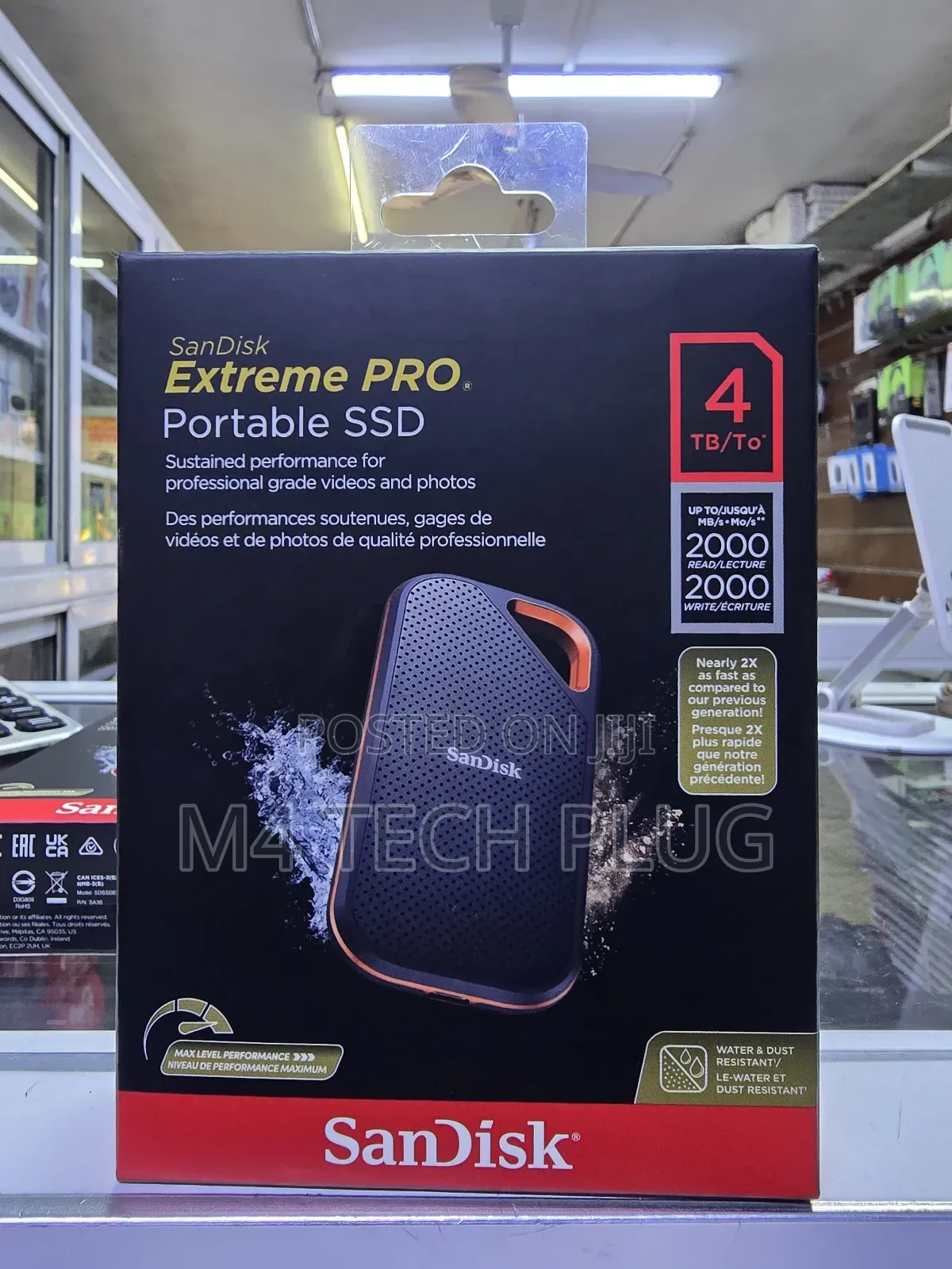 Sandisk SSD 4tb Extreme Pro