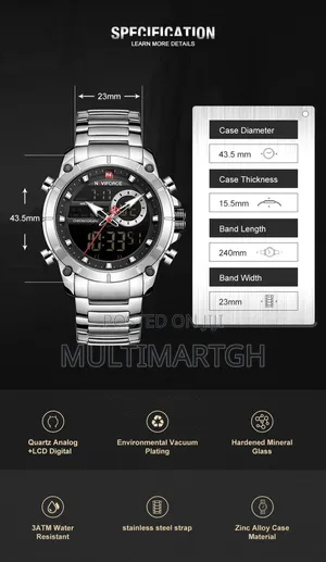 Naviforce Multifunction Watch for Men