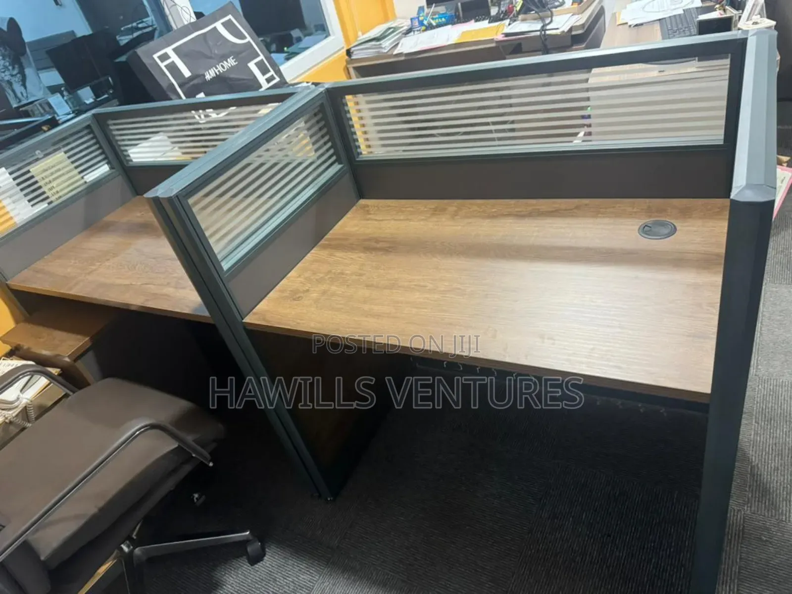 Two in One Office Workstation Straight