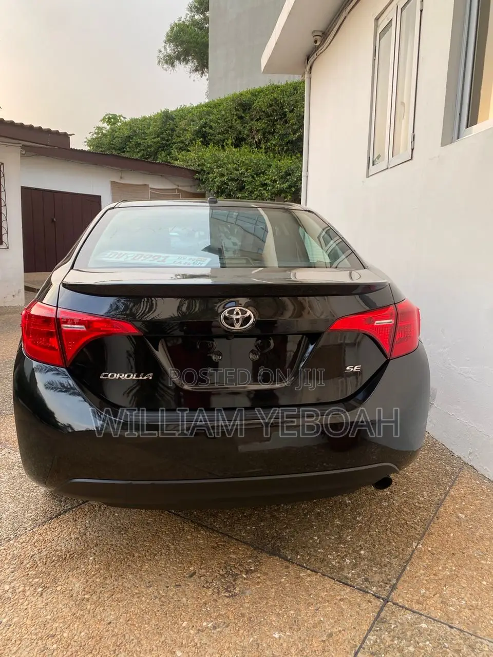 Toyota Corolla SE Special Edition 4dr Sedan (1.8L 4cyl CVT) 2017 Black
