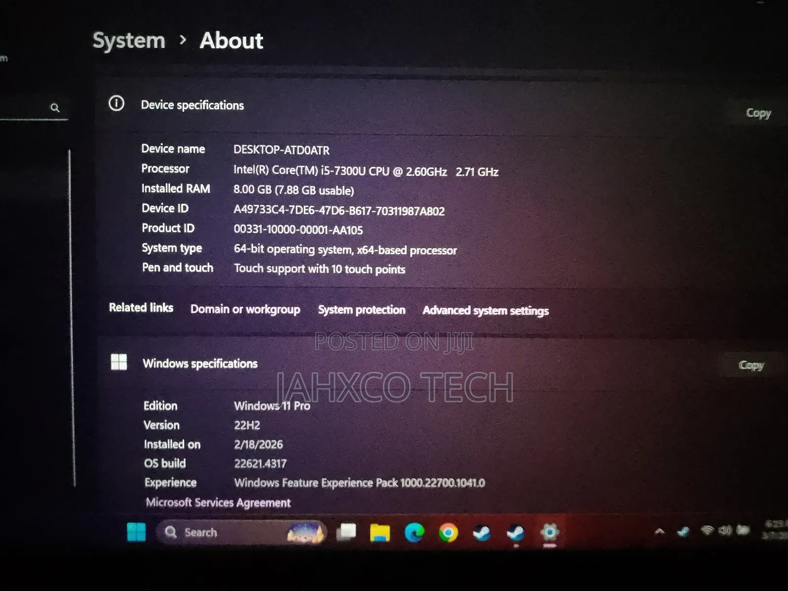 Laptop Dell Latitude 7480 8GB Intel Core i5 SSD 256GB