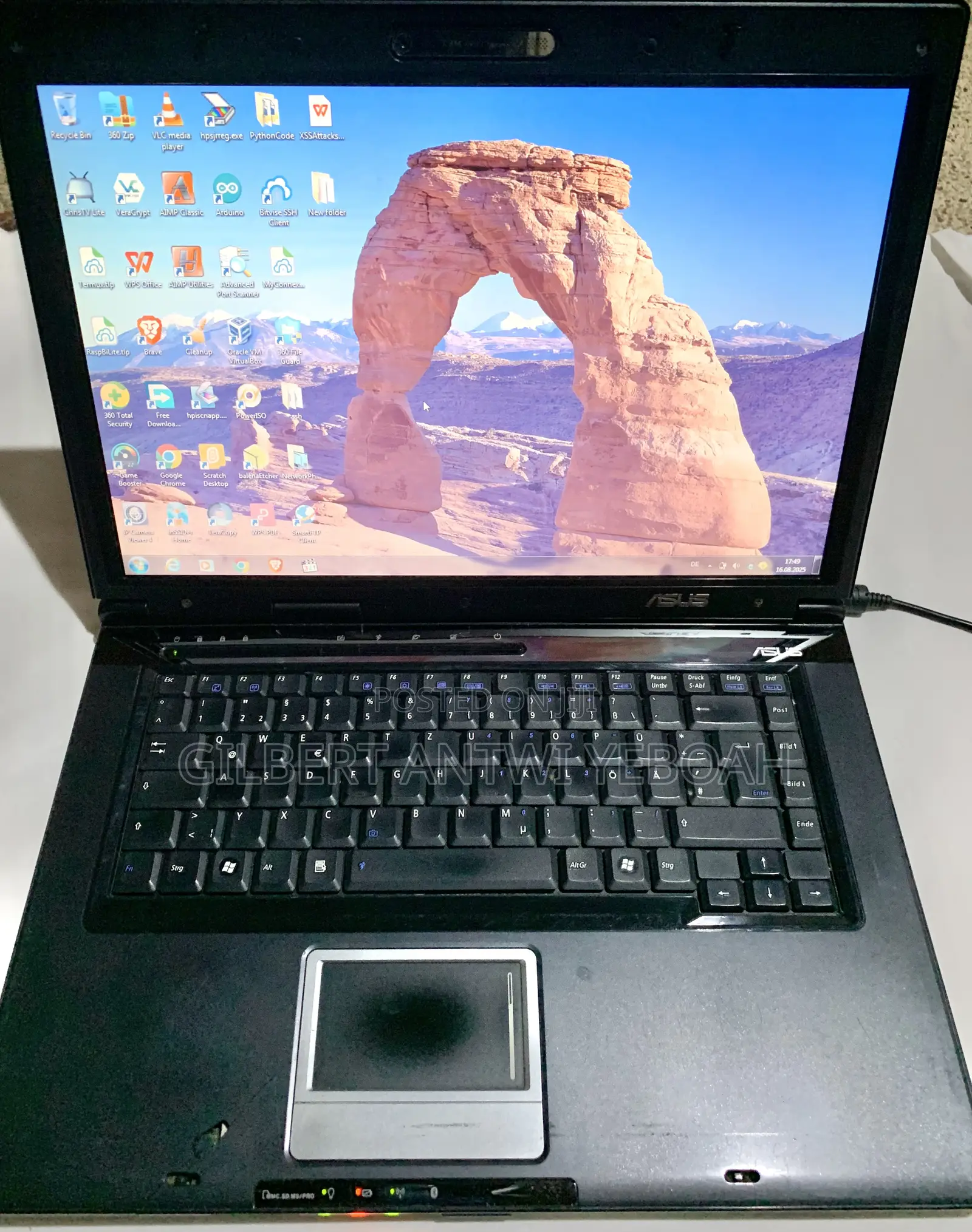 Laptop Asus 4GB Intel Core 2 Duo HDD 256GB