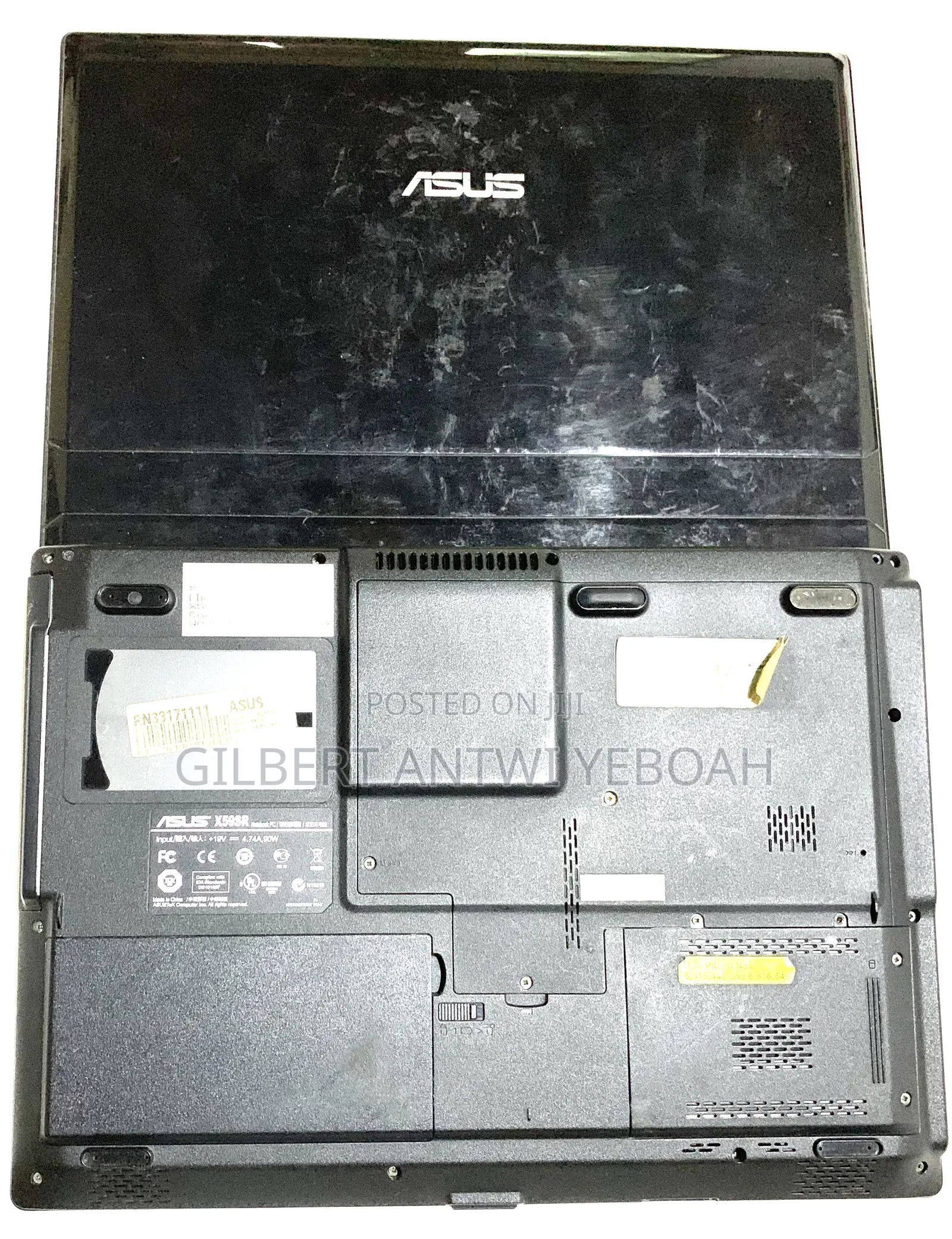 Laptop Asus 4GB Intel Core 2 Duo HDD 256GB