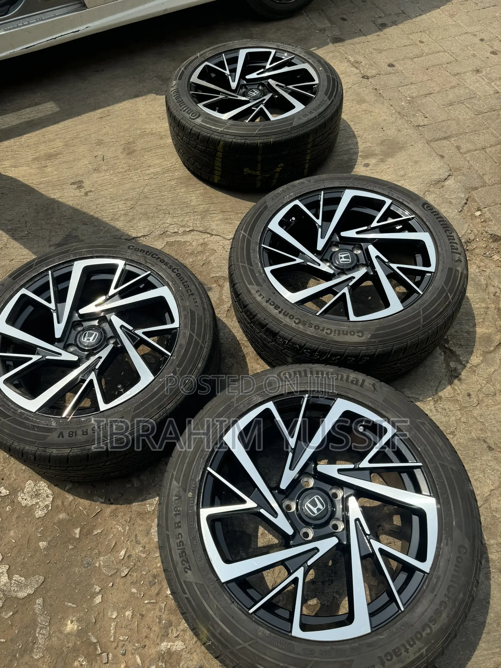 Honda Rim 18 New With Tyes