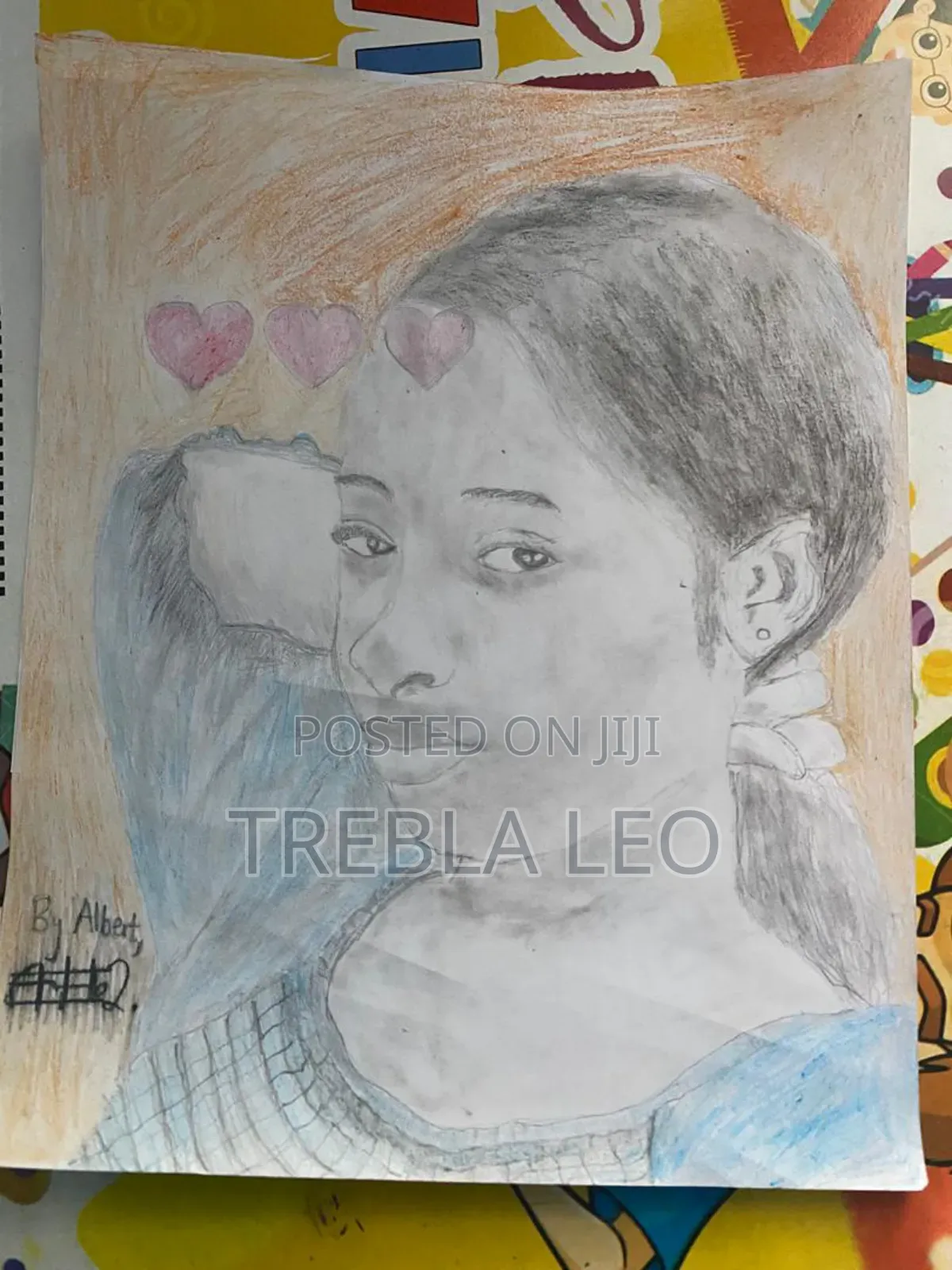 Custom Portrait Drawings