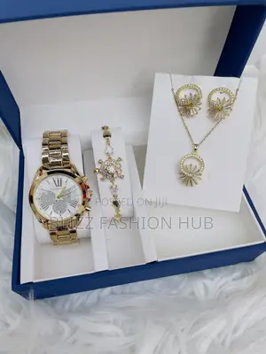 Jewelry Set With Micheal Kors Ladies Watch