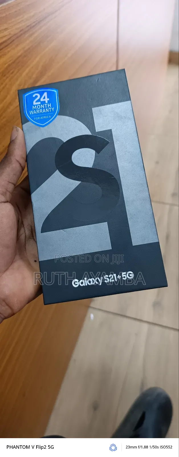 New Samsung Galaxy S21+ 5G 128 GB Gray
