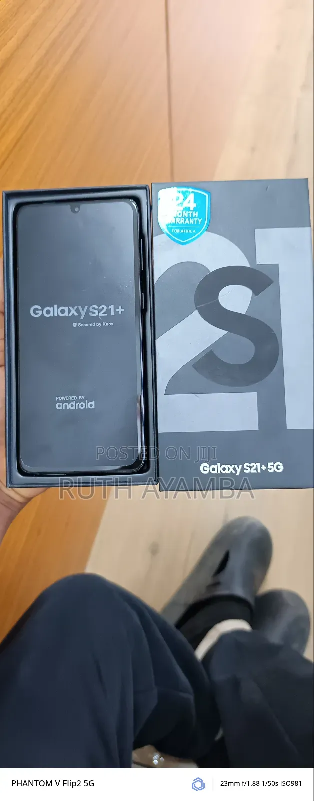 New Samsung Galaxy S21+ 5G 128 GB Gray