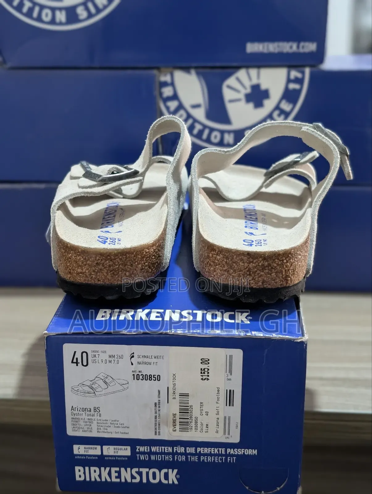 Birkenstock Arizona Soft Footbed Suede Leather