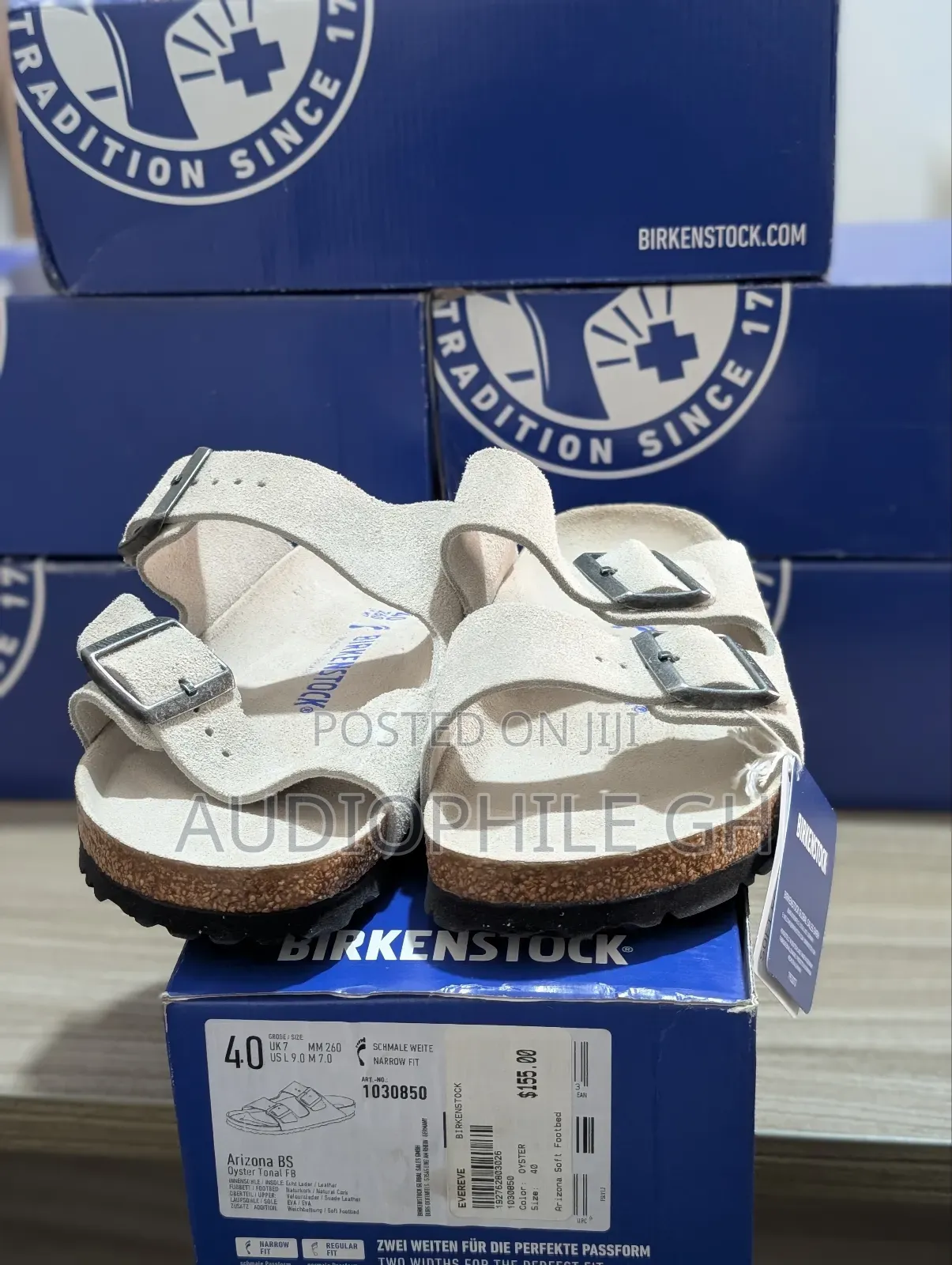 Birkenstock Arizona Soft Footbed Suede Leather