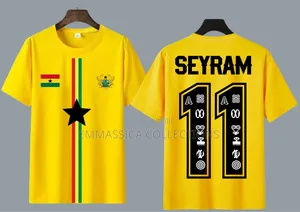 Ghana Branded Jersey T-Shirt