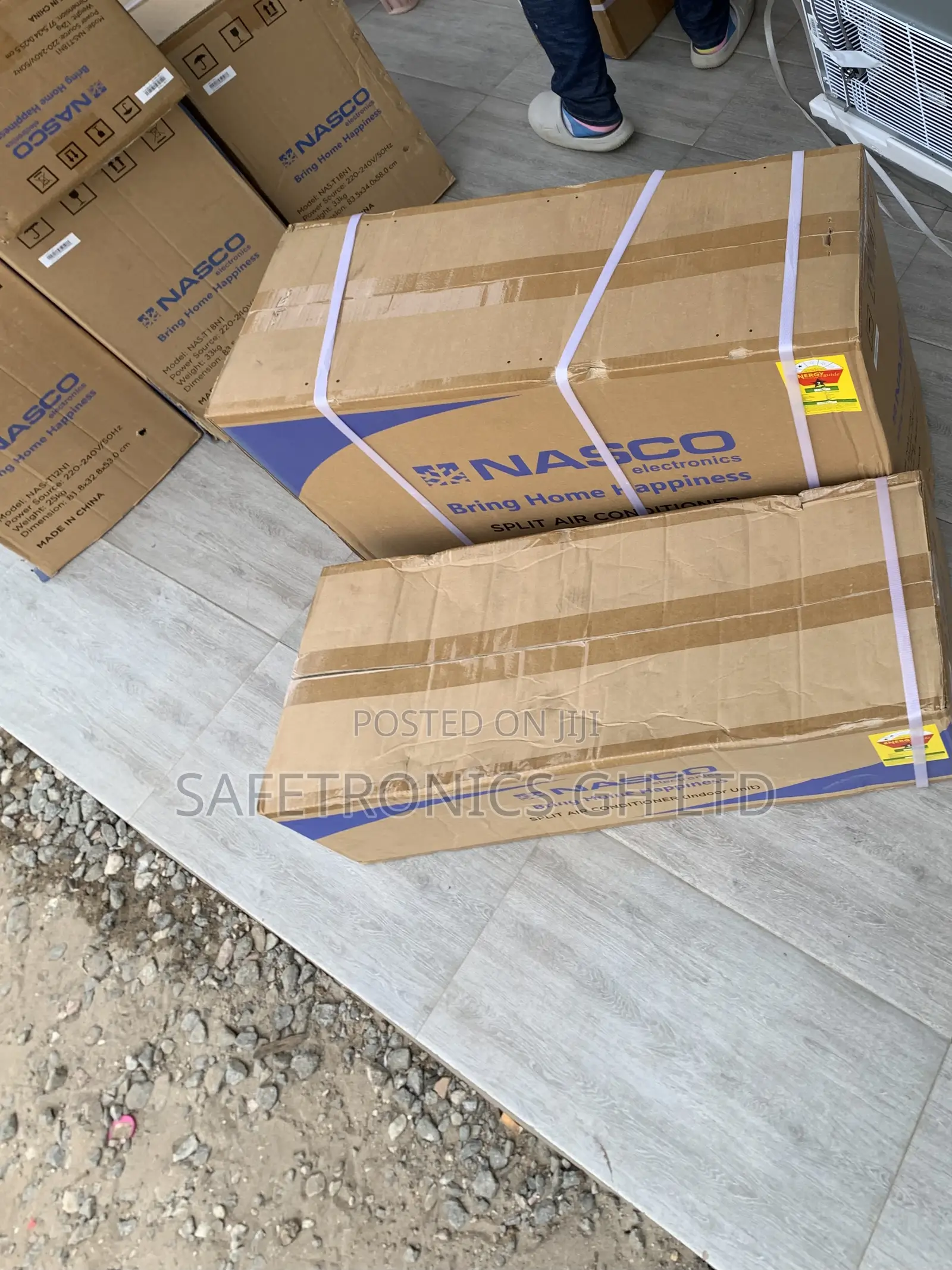 Get Exclusive Nasco 1.5 Horsepower Split Type White Ac