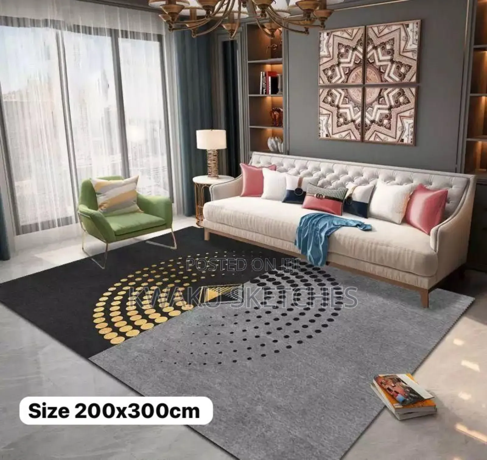 Step Into Comfort With Premium Woolen Carpet.