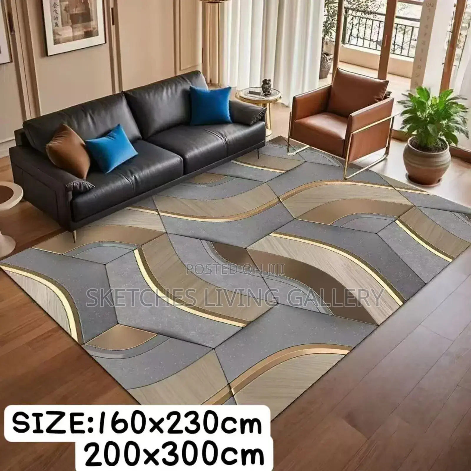 Elegant Woolen Carpet for Modern Home