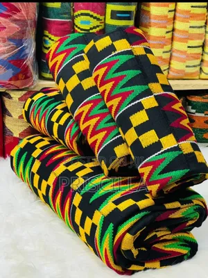 Original Bonwire Kente. Multicolour