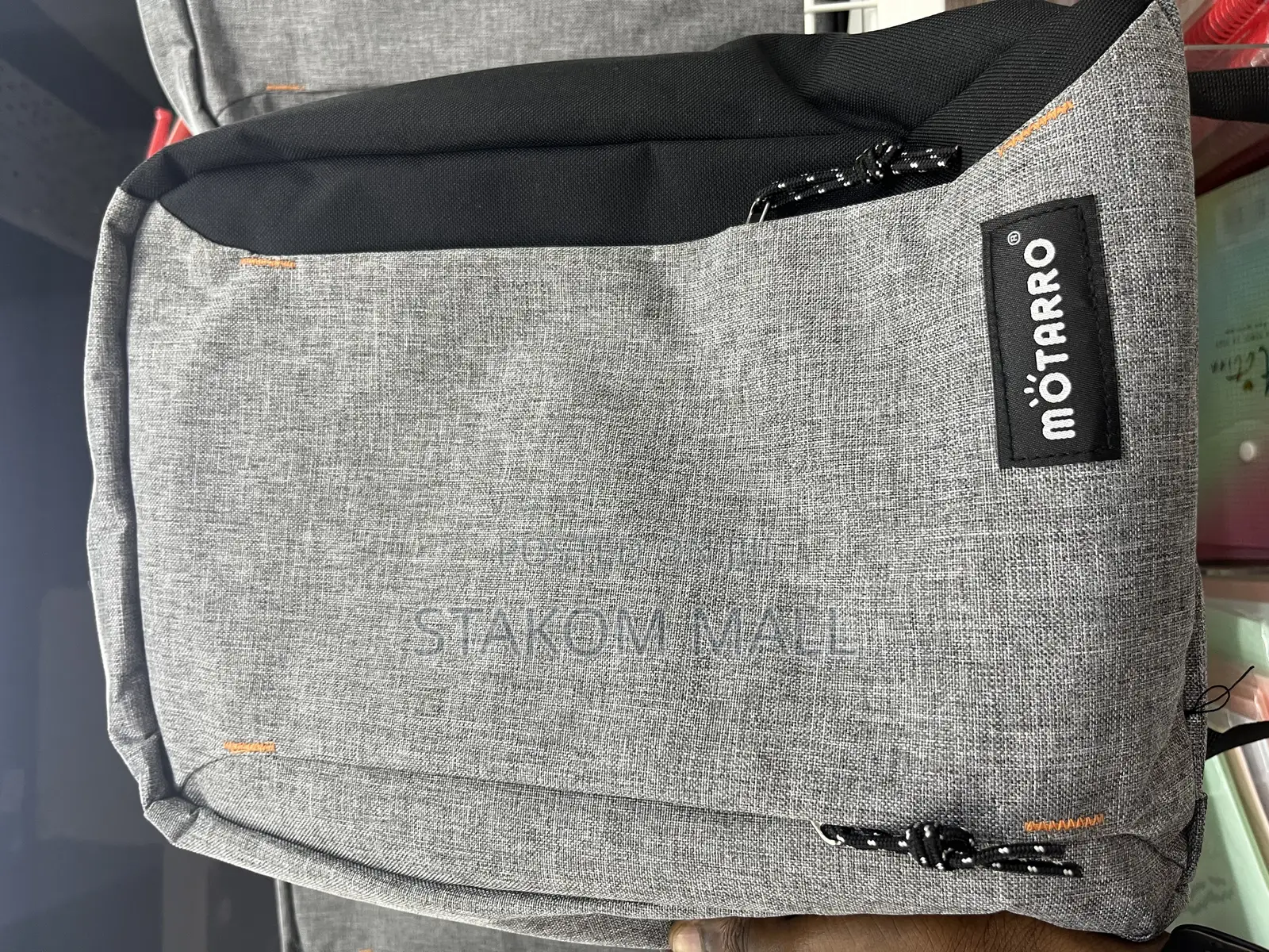 Computer Backpack - Gray and Black