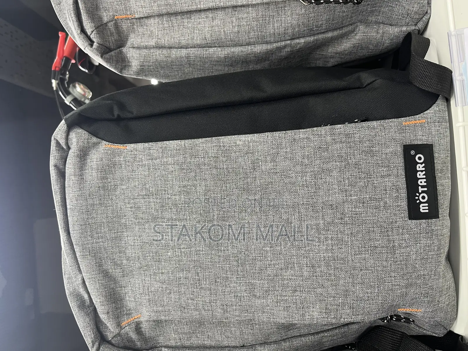 Computer Backpack - Gray and Black
