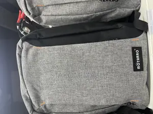 Computer Backpack - Gray and Black