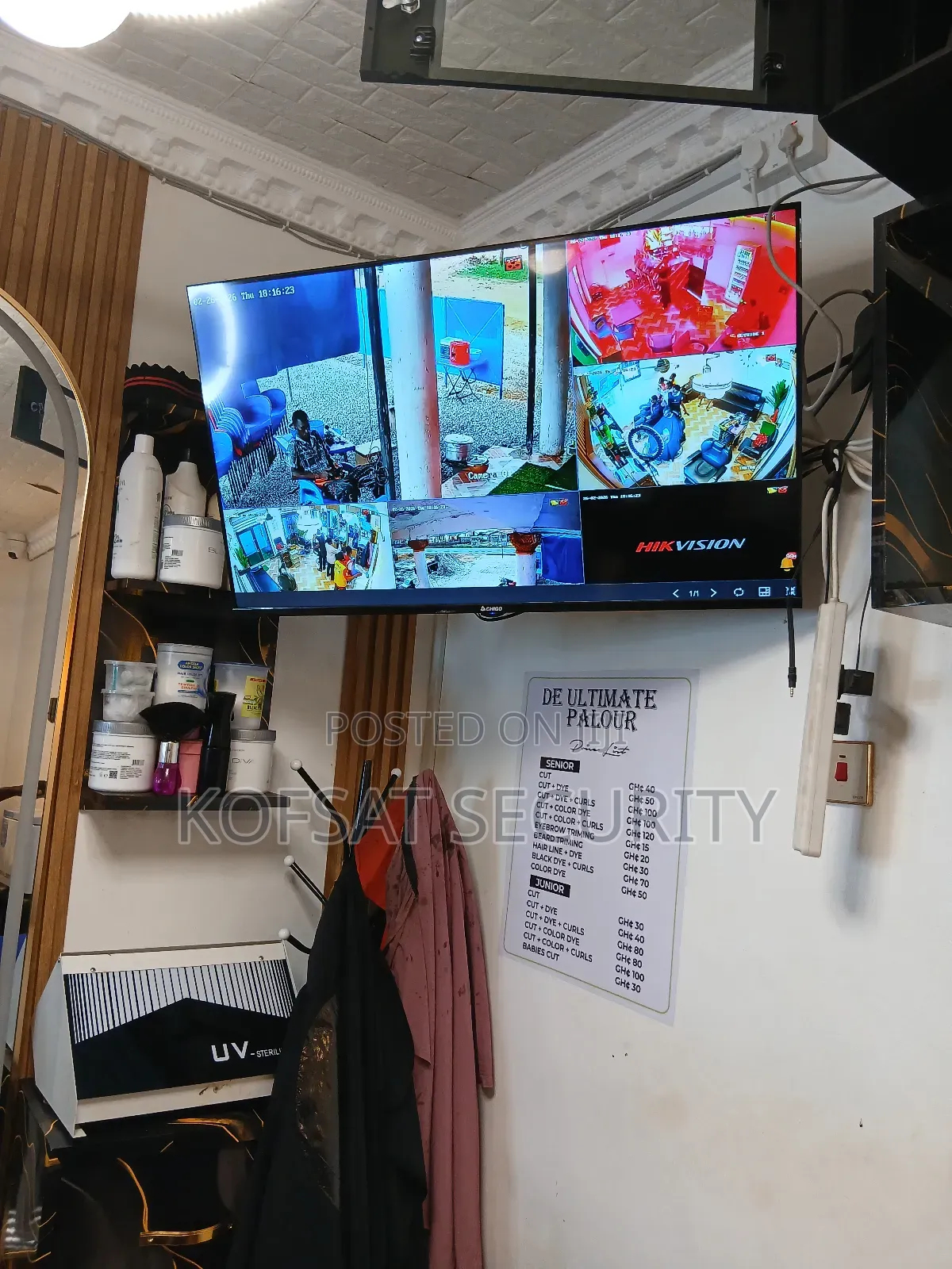 CCTV Camera Installation for Office in Spintex