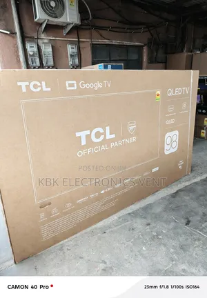 TCL 98" Qled(98p8k) Smart Satellite Digital Led Tv