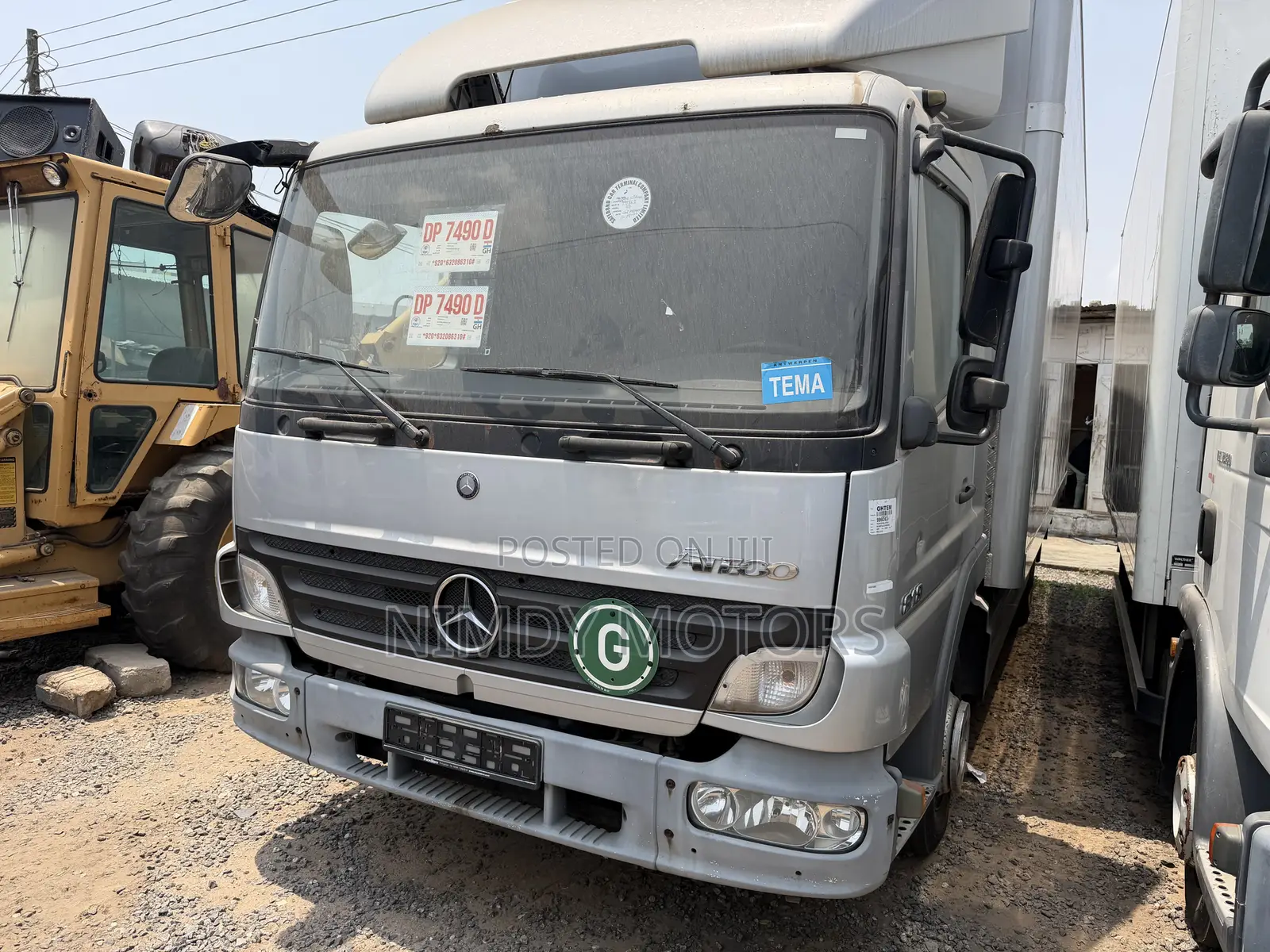 Benz Atego Container