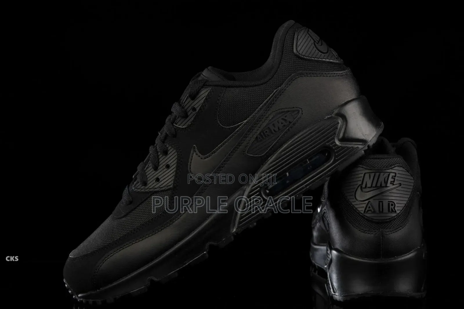 Nike Air Max 90 Sneakers in a Triple Black