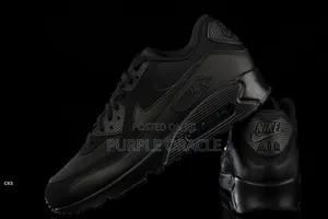 Nike Air Max 90 Sneakers in a Triple Black