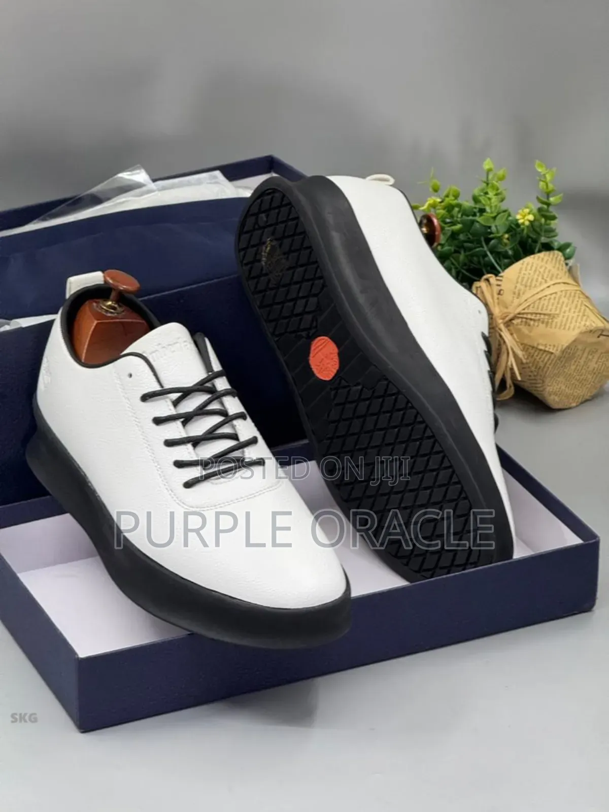 Timberland Durable Leather Lace Up Shoes.