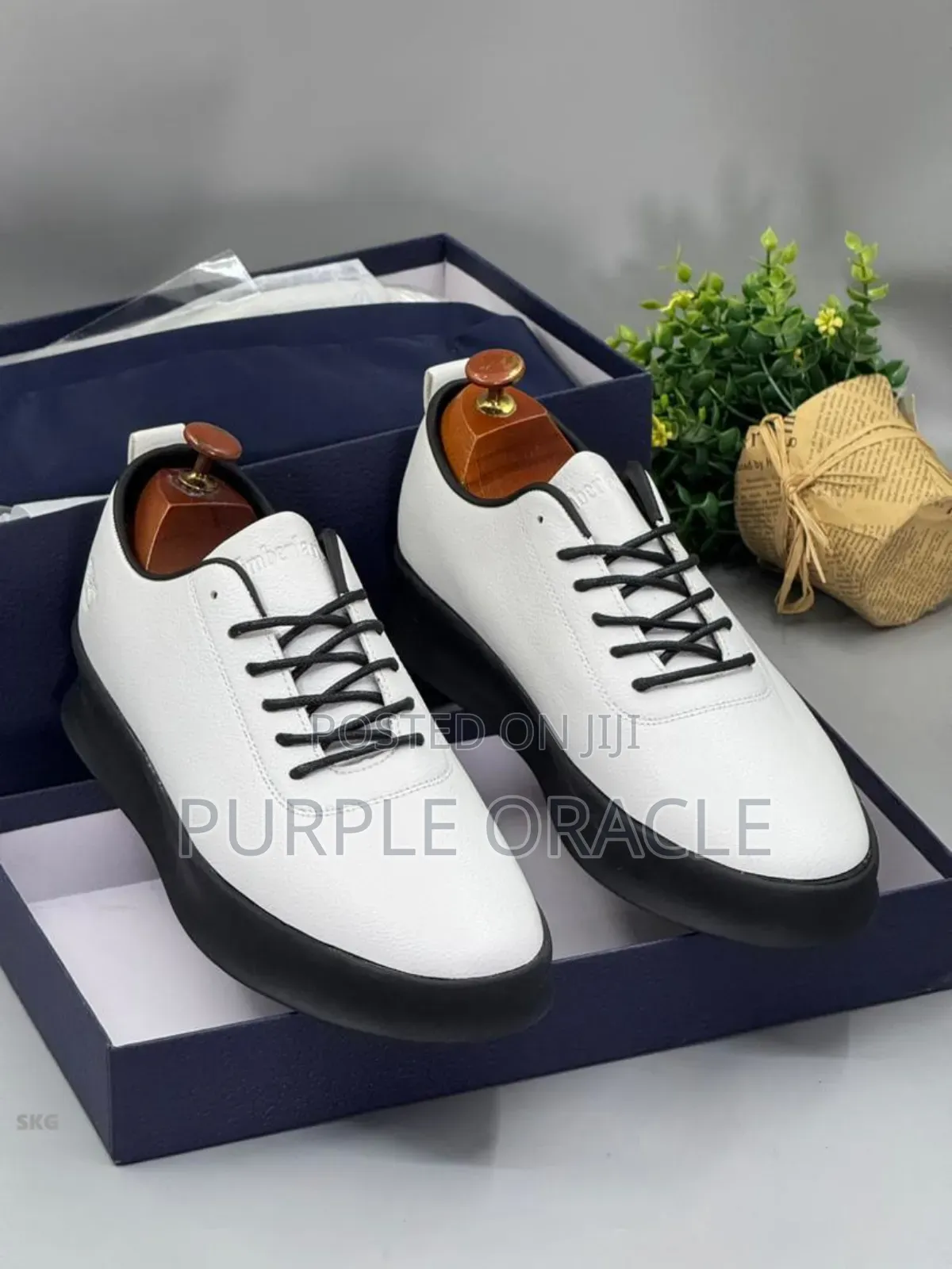 Timberland Durable Leather Lace Up Shoes.