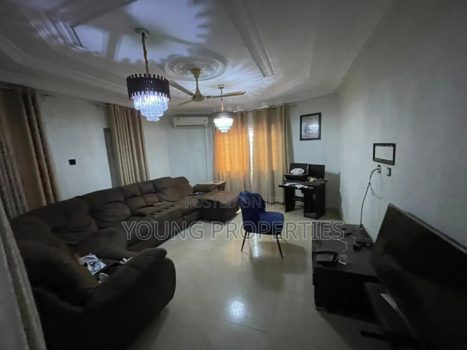 Furnished 5bdrm Apartment in Ablekuma, Fan Milk for rent
