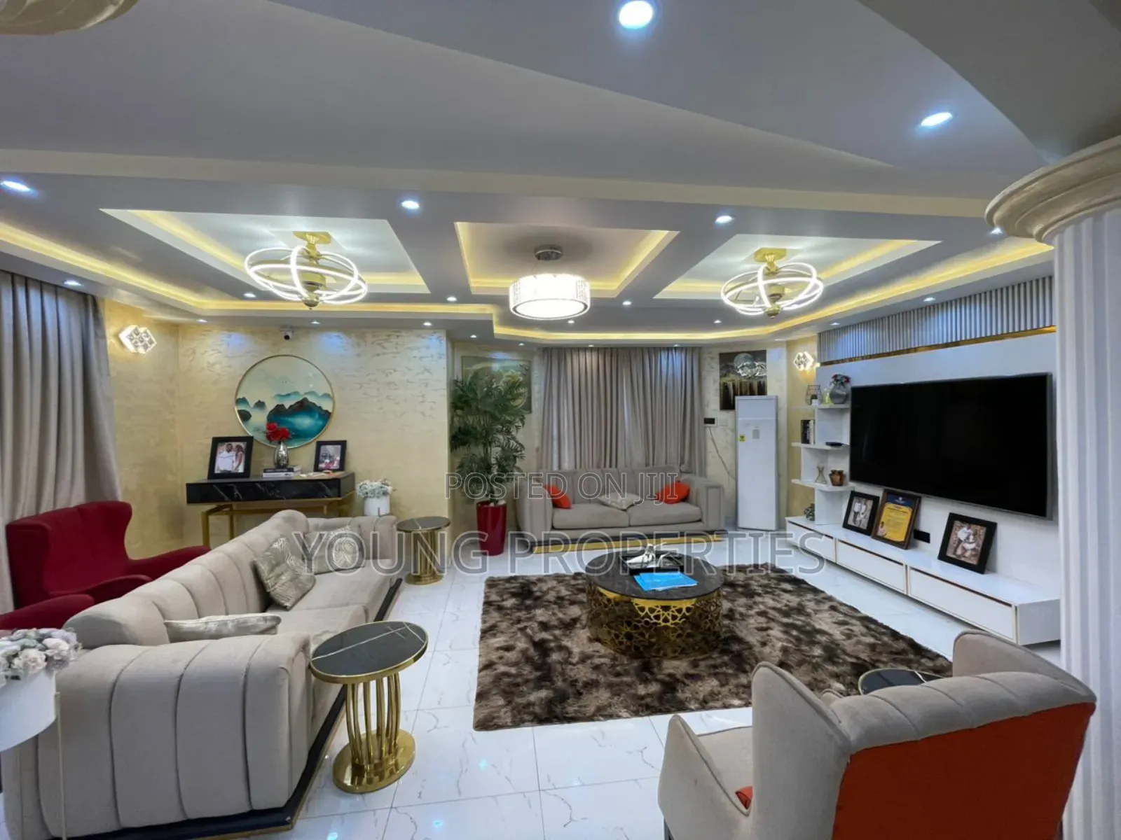 Furnished 5bdrm Apartment in Ablekuma, Fan Milk for rent