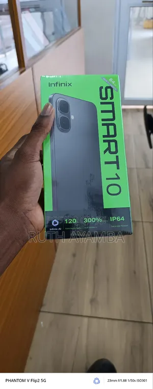 New Infinix Smart 10 64 GB Black
