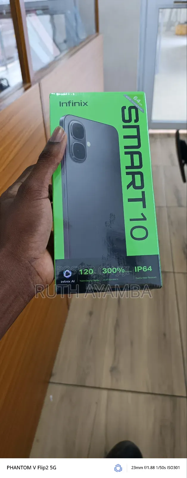 New Infinix Smart 10 64 GB Black