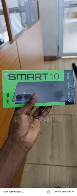 New Infinix Smart 10 64 GB Black