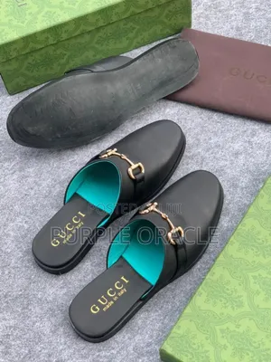Gucci Leather Half Shoes