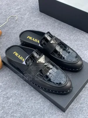 Prada Classic Half Shoes for Men