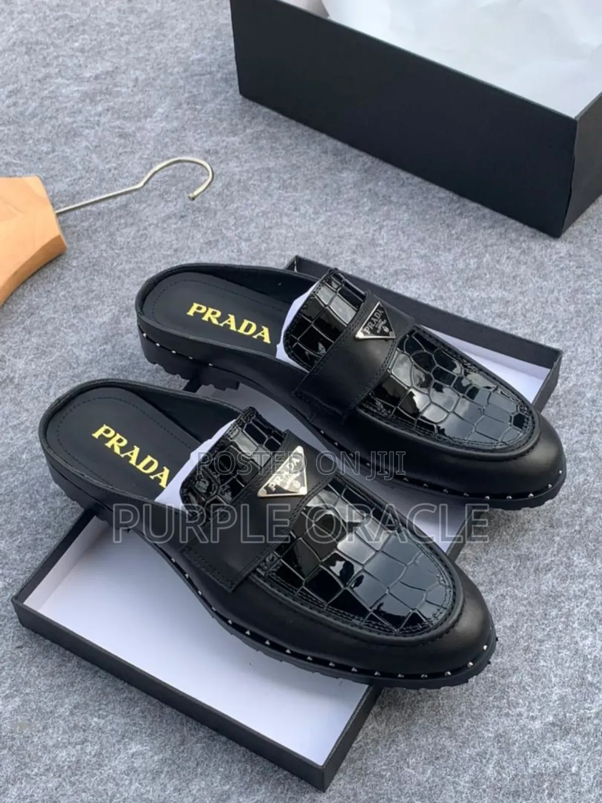 Prada Classic Half Shoes for Men