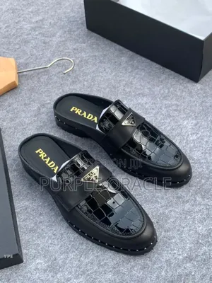 Prada Classic Half Shoes for Men