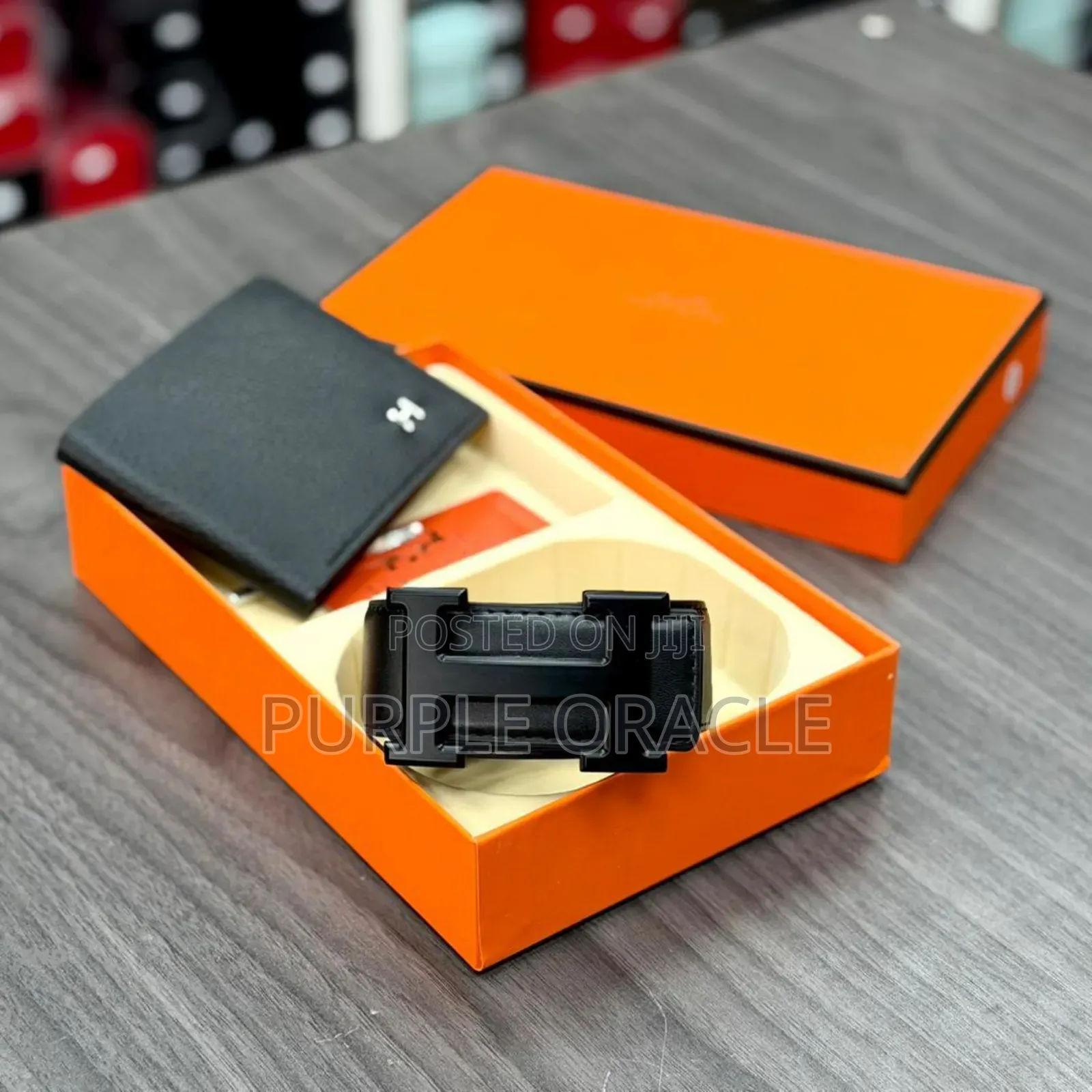 Hermes Men's Belt and Wallet