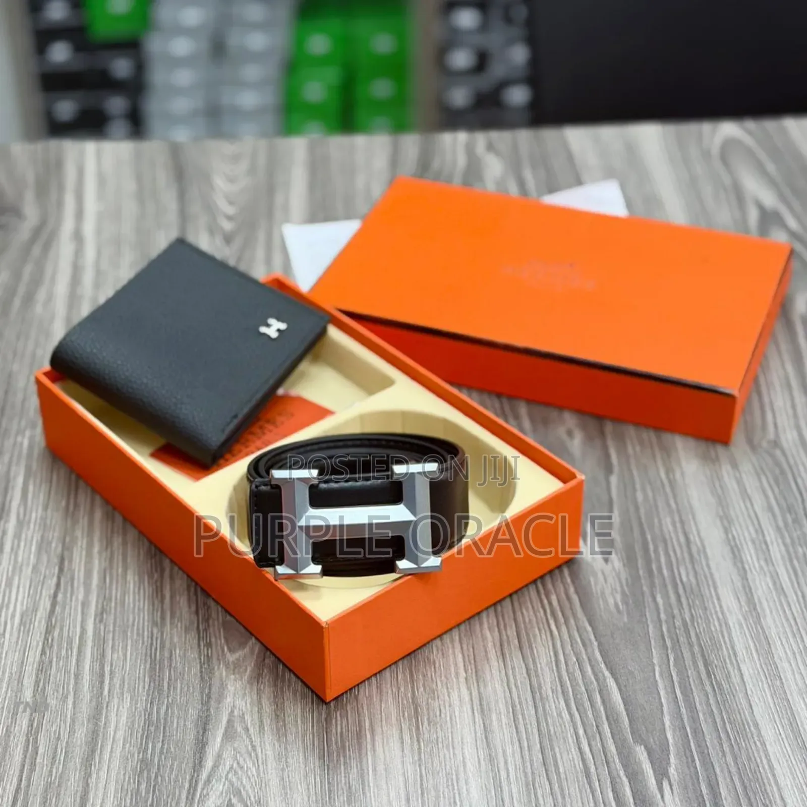 Hermes Men's Belt and Wallet
