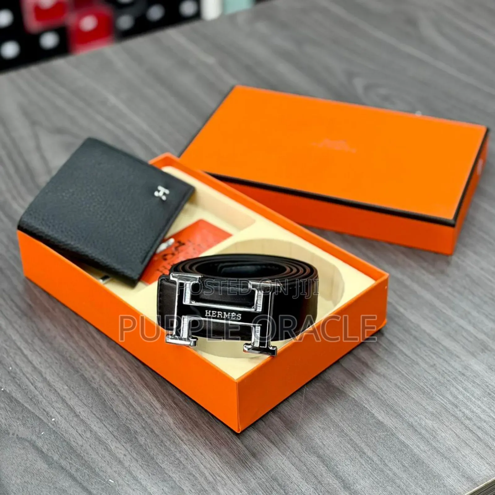 Hermes Men's Belt and Wallet