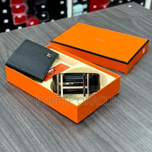 Hermes Men's Belt and Wallet
